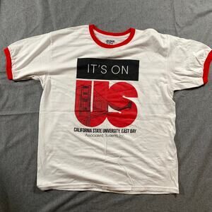 Gildan IT'S ON US Shirt Women Extra Large Casual T Shirt Ladies